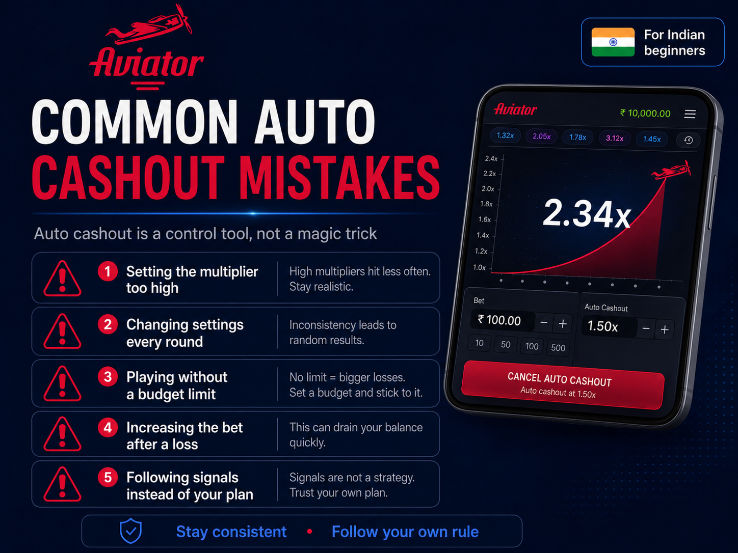 Auto cashout works best when players follow a clear rule instead of emotion.