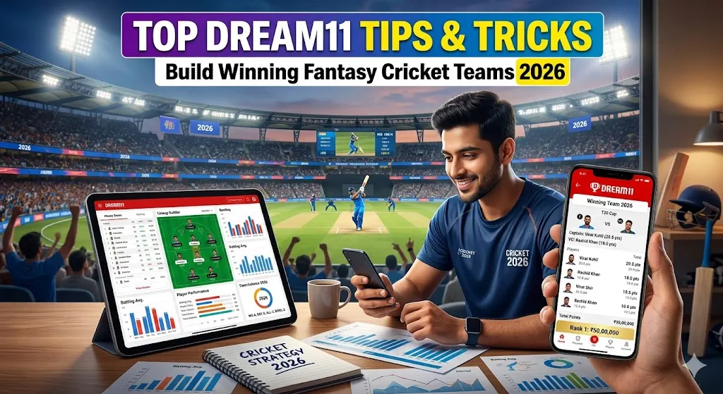 Top Dream11 Tips & Tricks to Build Winning Fantasy Cricket Teams (2026)