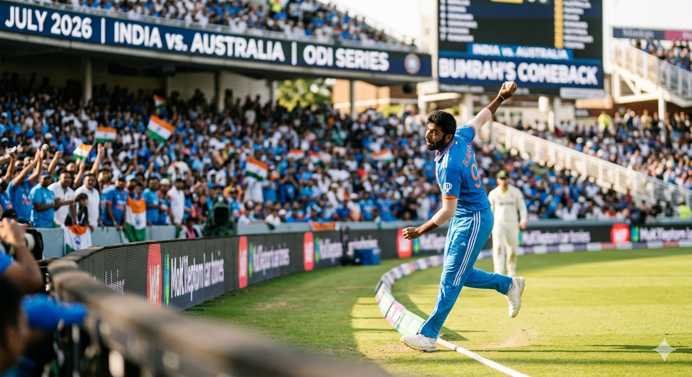 The Return of the King: Jasprit Bumrah Ready for ODI Comeback in July
