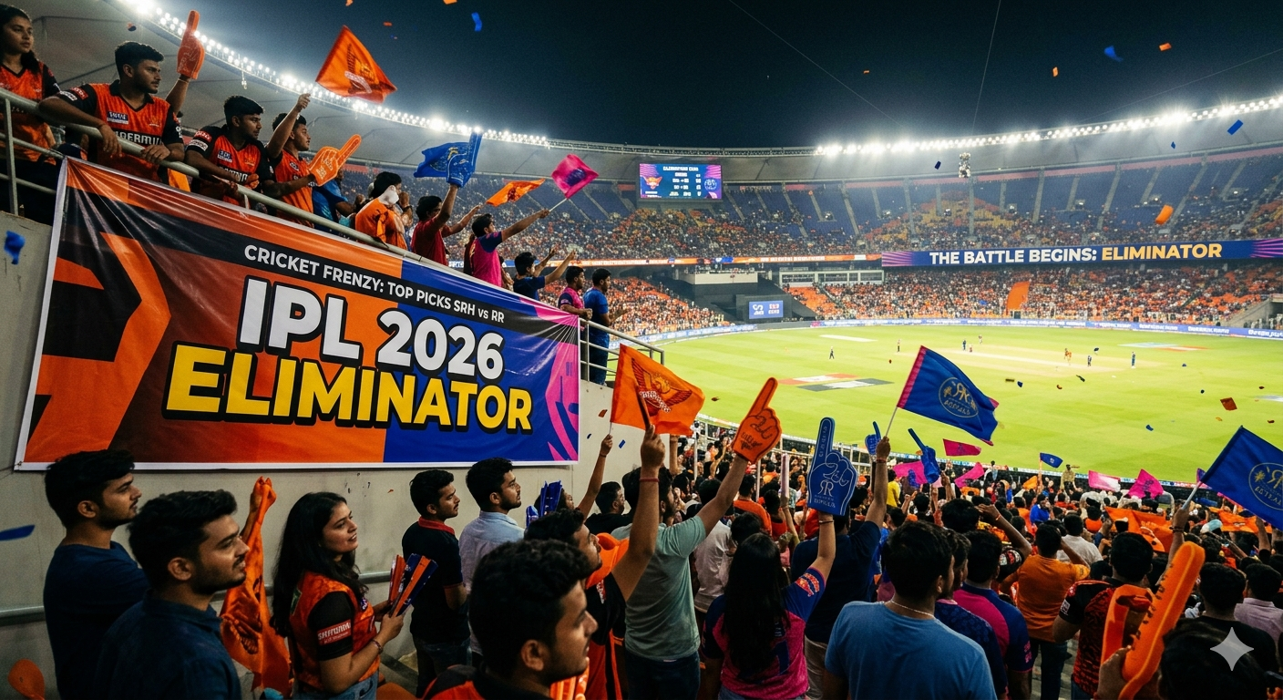 Dream11 Prediction Top Picks SRH vs RR – IPL 2026 Eliminator