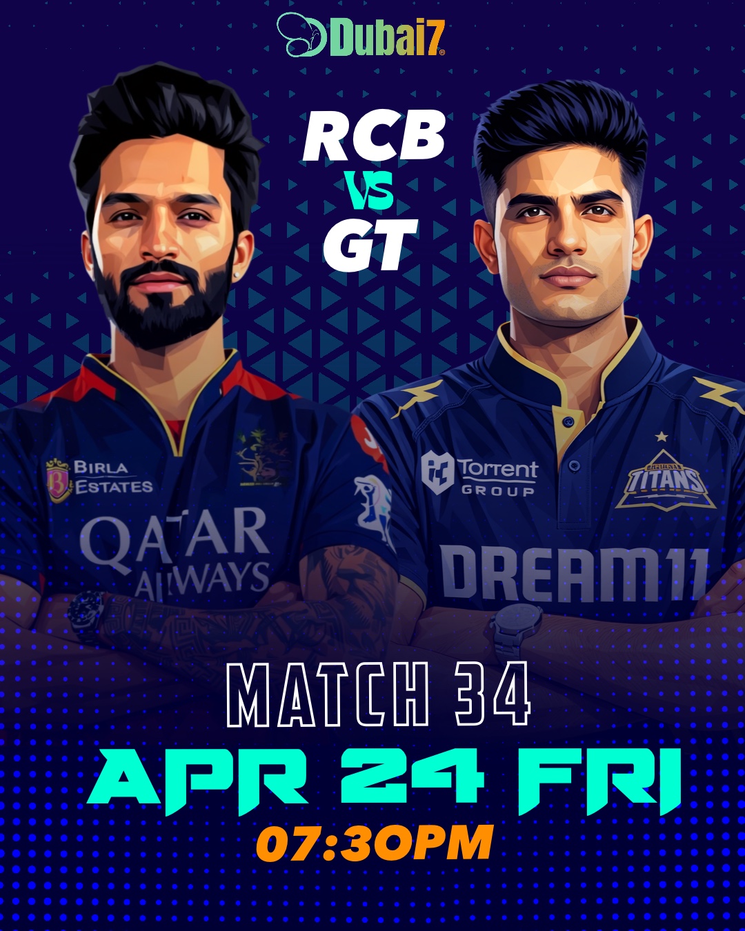RCB vs GT Match Prediction 2026: Royal Challengers Bengaluru vs Gujarat Titans Playing XI, Pitch Report & Winner Prediction