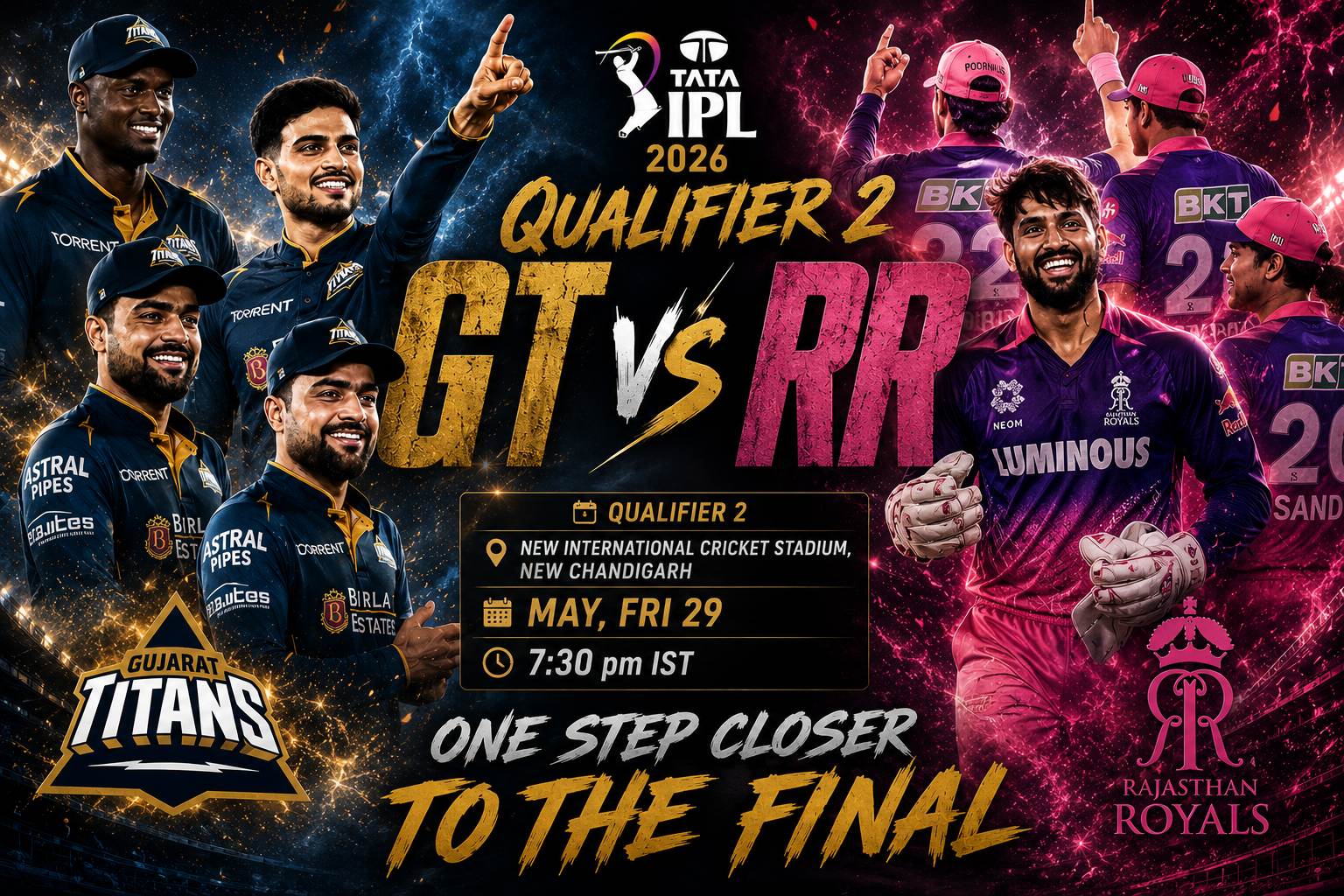 GT vs RR Qualifier 2: Can Gujarat Titans Stop Vaibhav Sooryavanshi’s IPL 2026 Rampage?